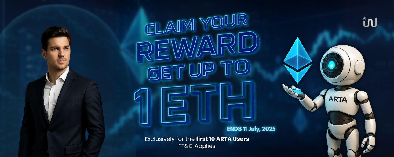 Join the race and claim your bonus up to 1 ETH, only for the 10 fastest!